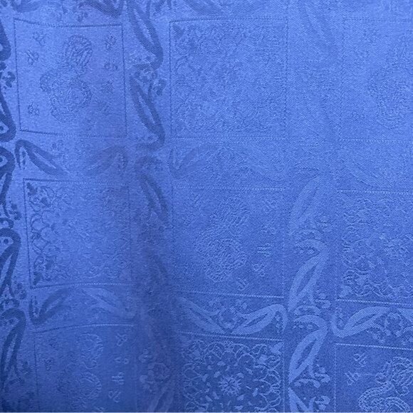 Robert Graham Bayview Paisley Jacquard Shirt Deep Blue Classic Fit Size Large - Picture 4 of 10